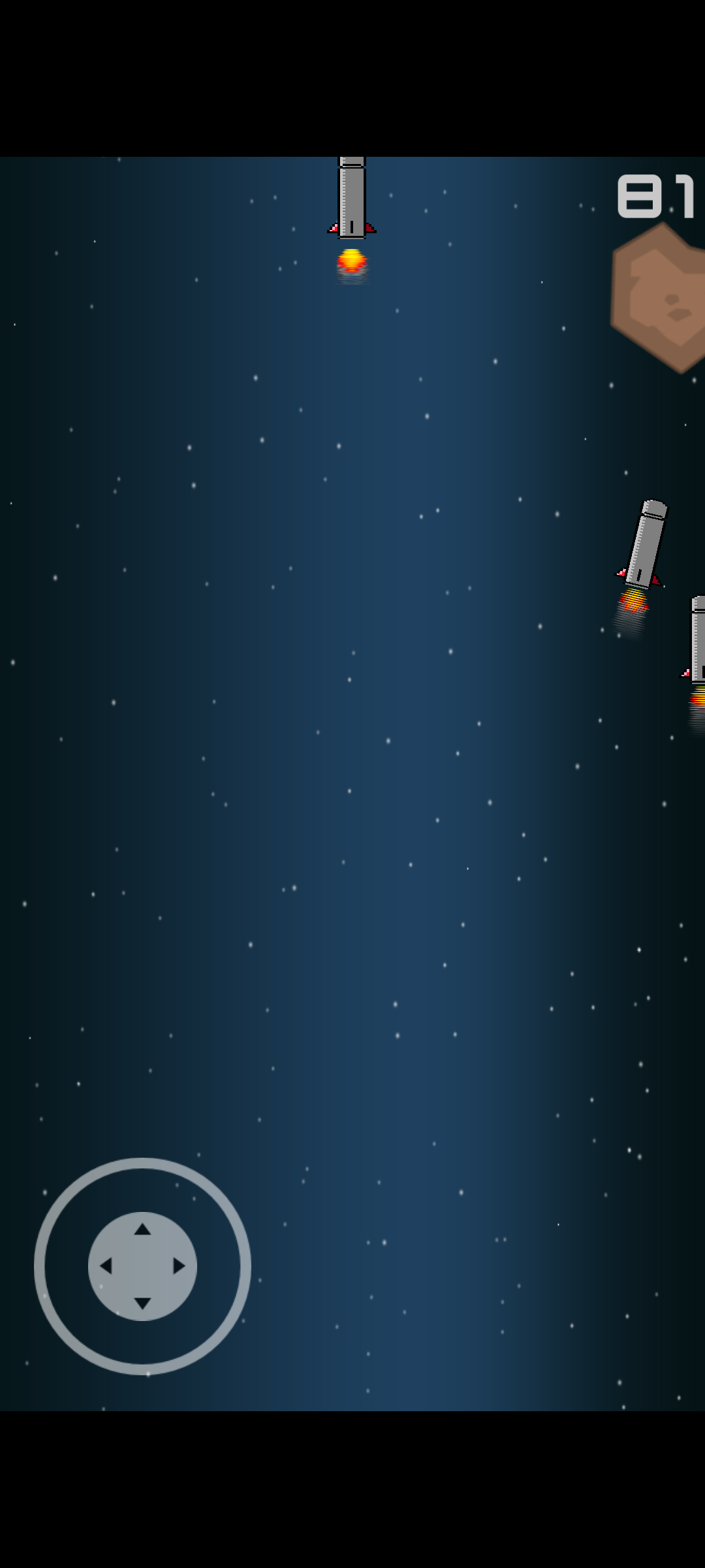 Screenshot of Asteroid's Revenge