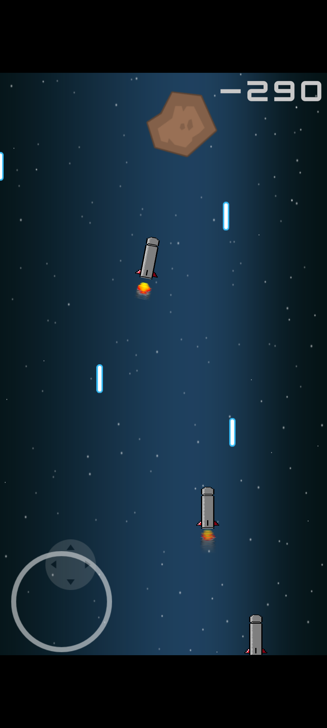 Screenshot of Asteroid's Revenge