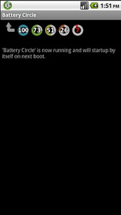 Screenshot of Battery Circle