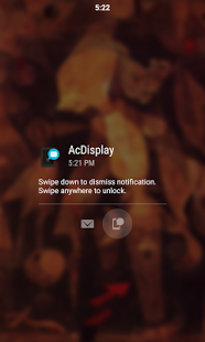 Screenshot of AcDisplay