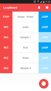 Screenshot of LoopBoard