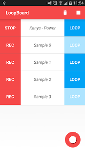 Screenshot of LoopBoard