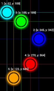 Screenshot of Multitouch Test