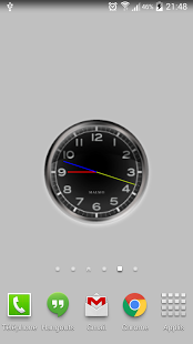 Screenshot of Clock Live Wallpaper