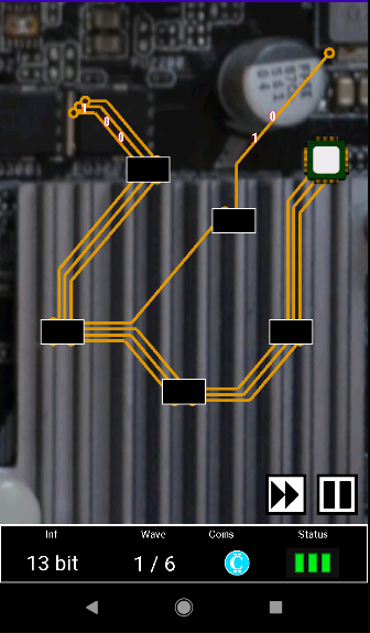 Screenshot of Chip Defense