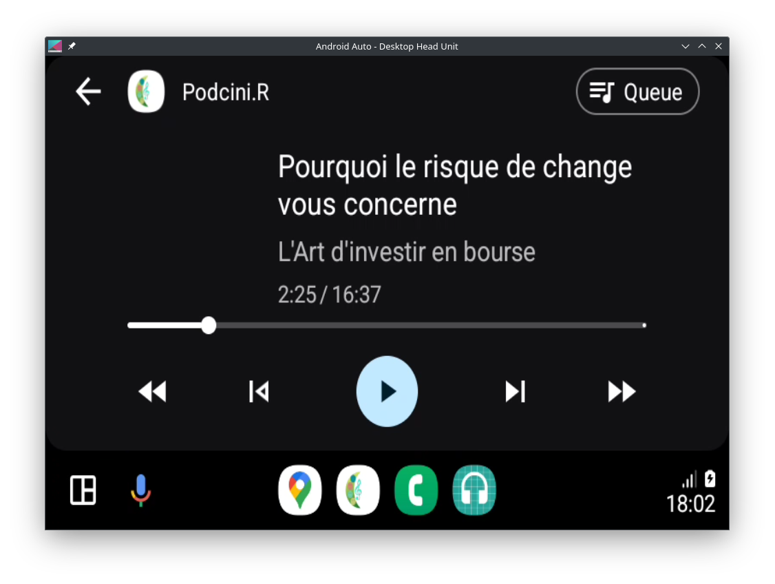 Screenshot of Podcini.A - Extensible media instrument