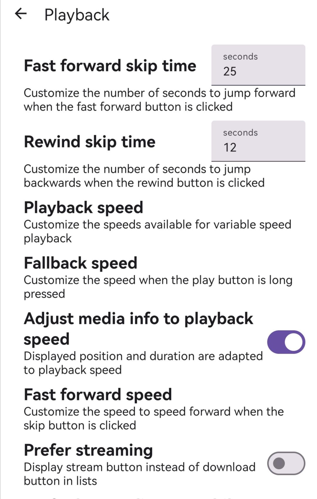 Screenshot of Podcini.X - Podcast instrument