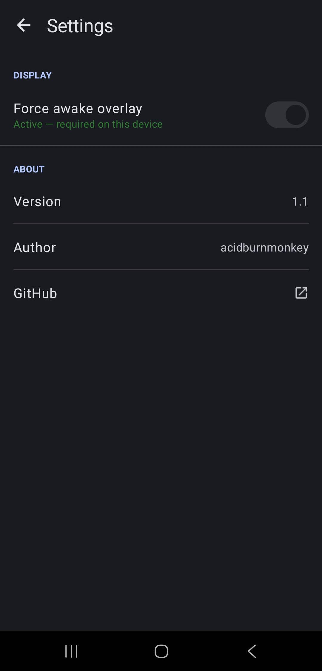Screenshot of Stims