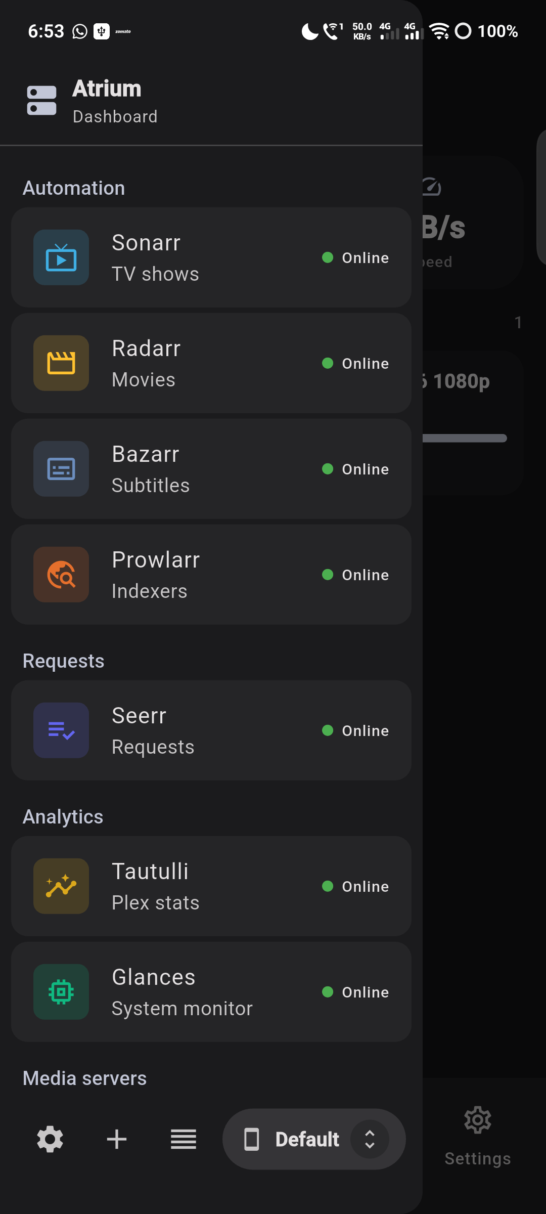Screenshot of Atrium