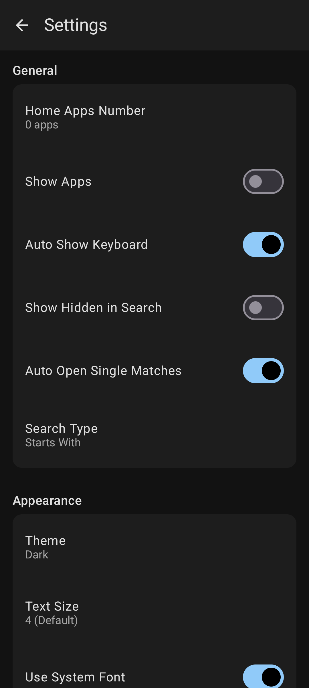 Screenshot of CClauncher