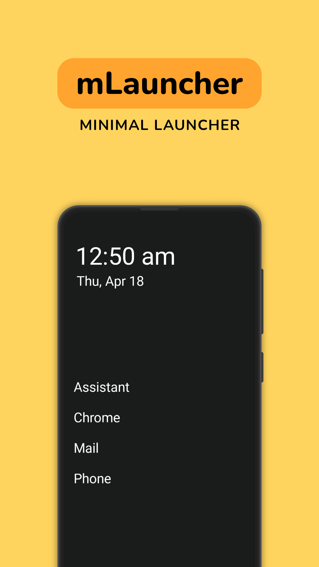 Screenshot of Easy Launcher - Minimal launcher