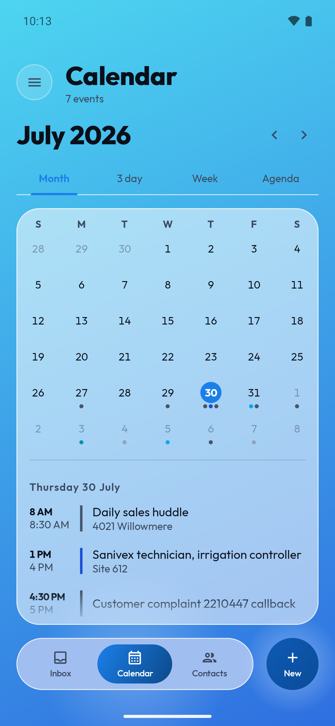 Screenshot of Gridlink Mail