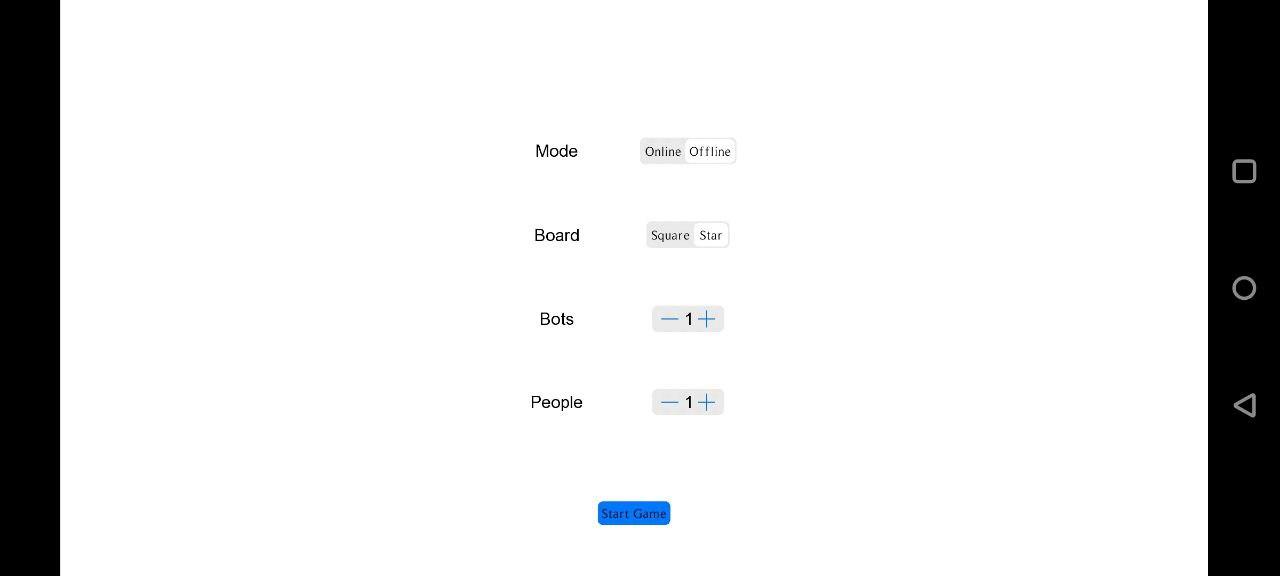 Screenshot of Halma