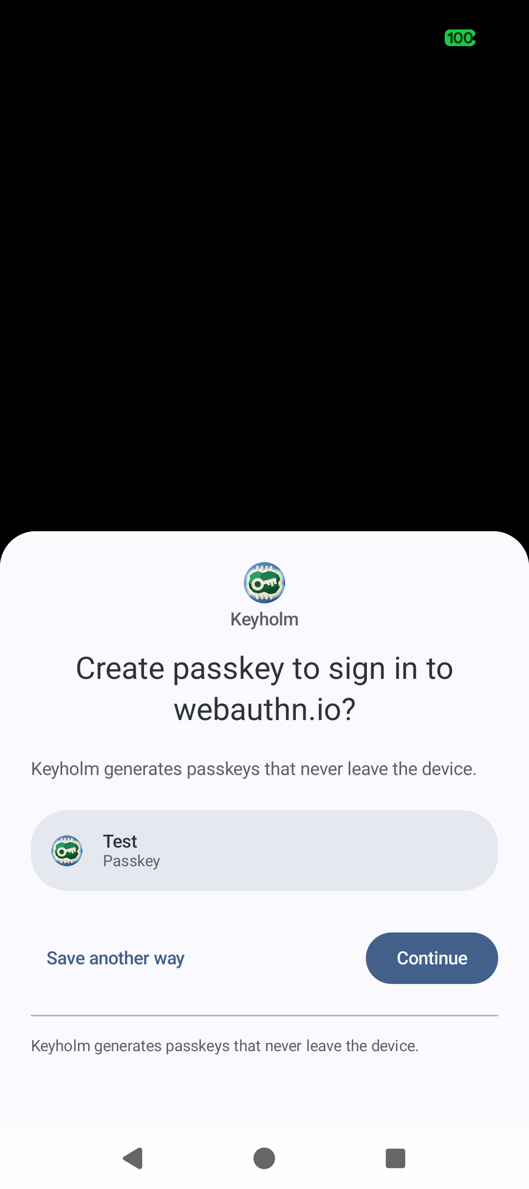 Screenshot of Keyholm
