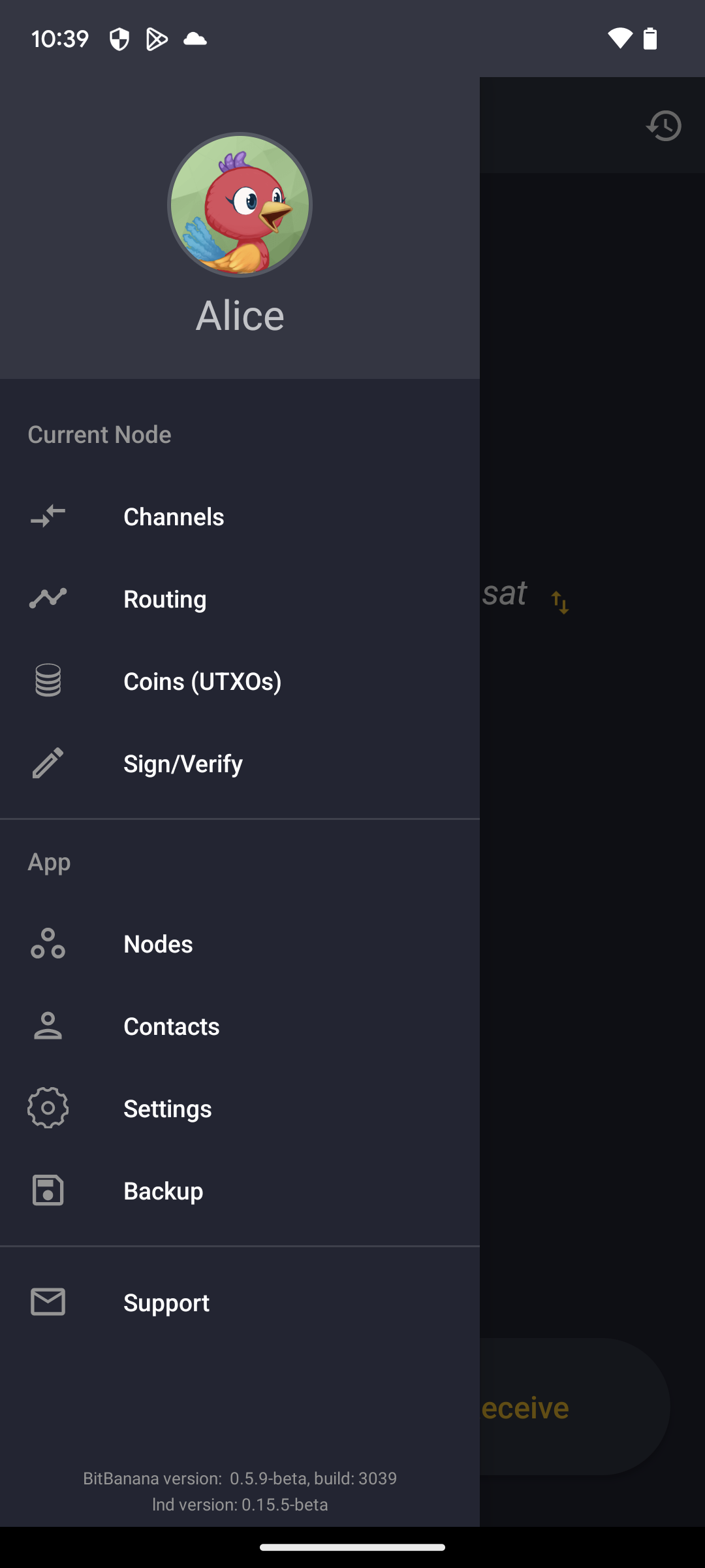 Screenshot of BitBanana