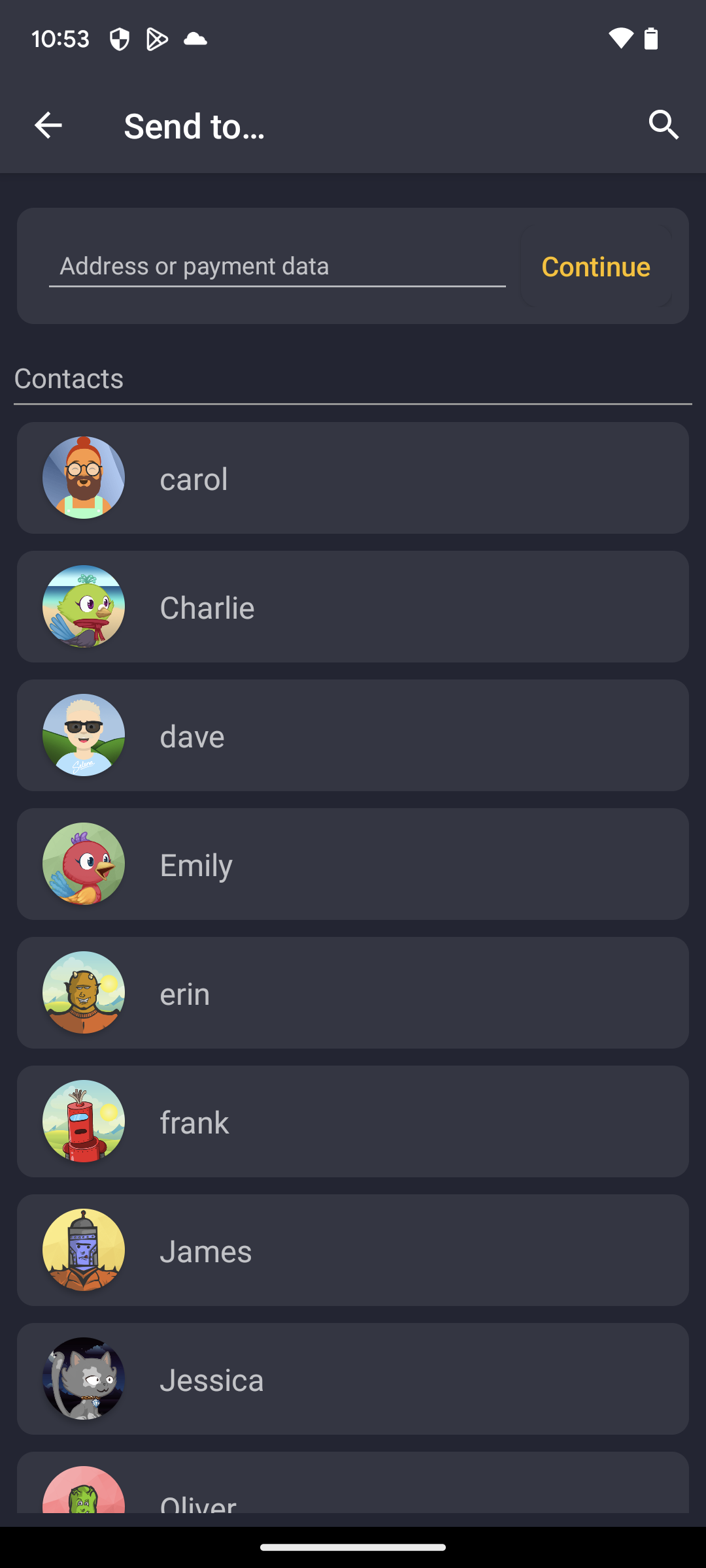 Screenshot of BitBanana