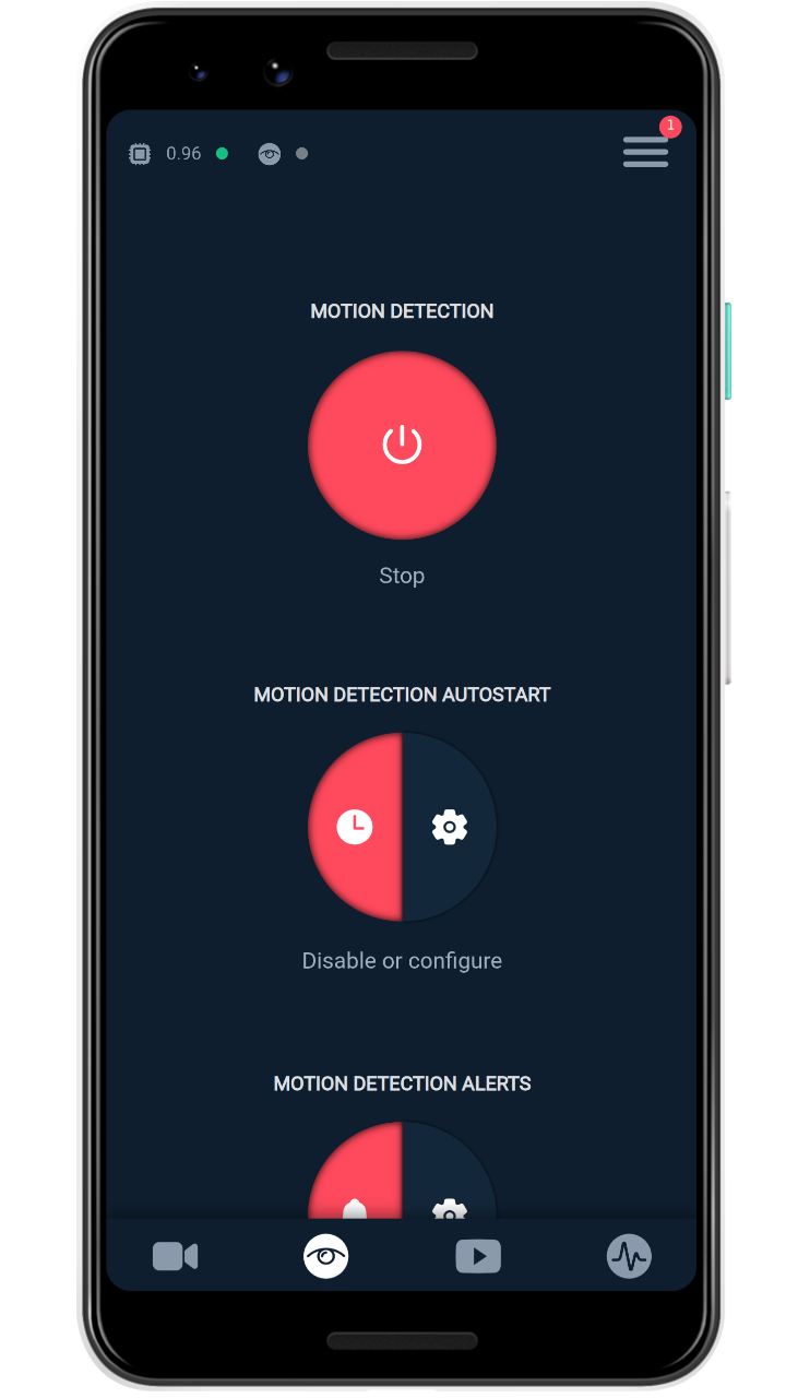 Screenshot of Motion-UI