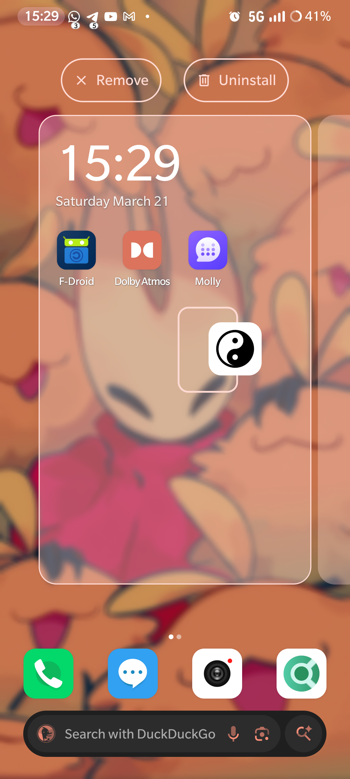 Screenshot of Murine Launcher
