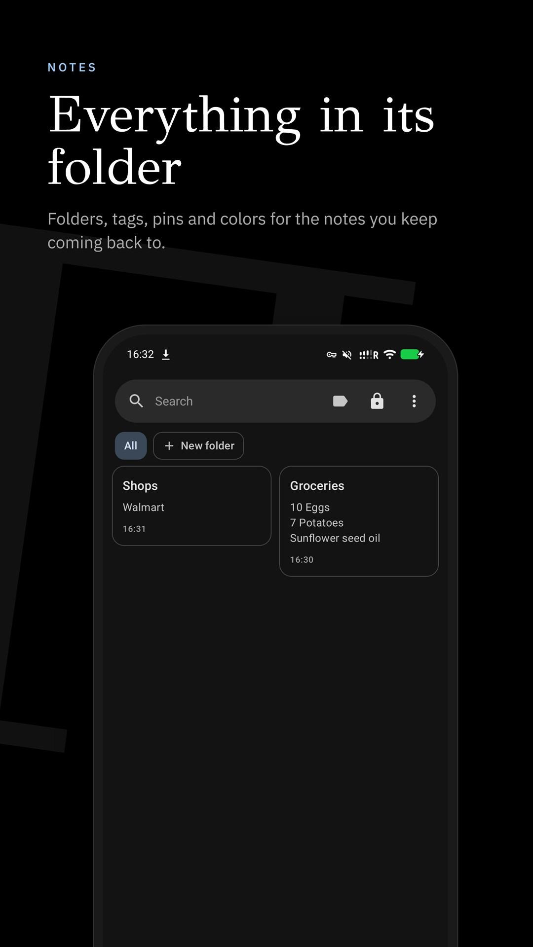 Screenshot of Palimpsest