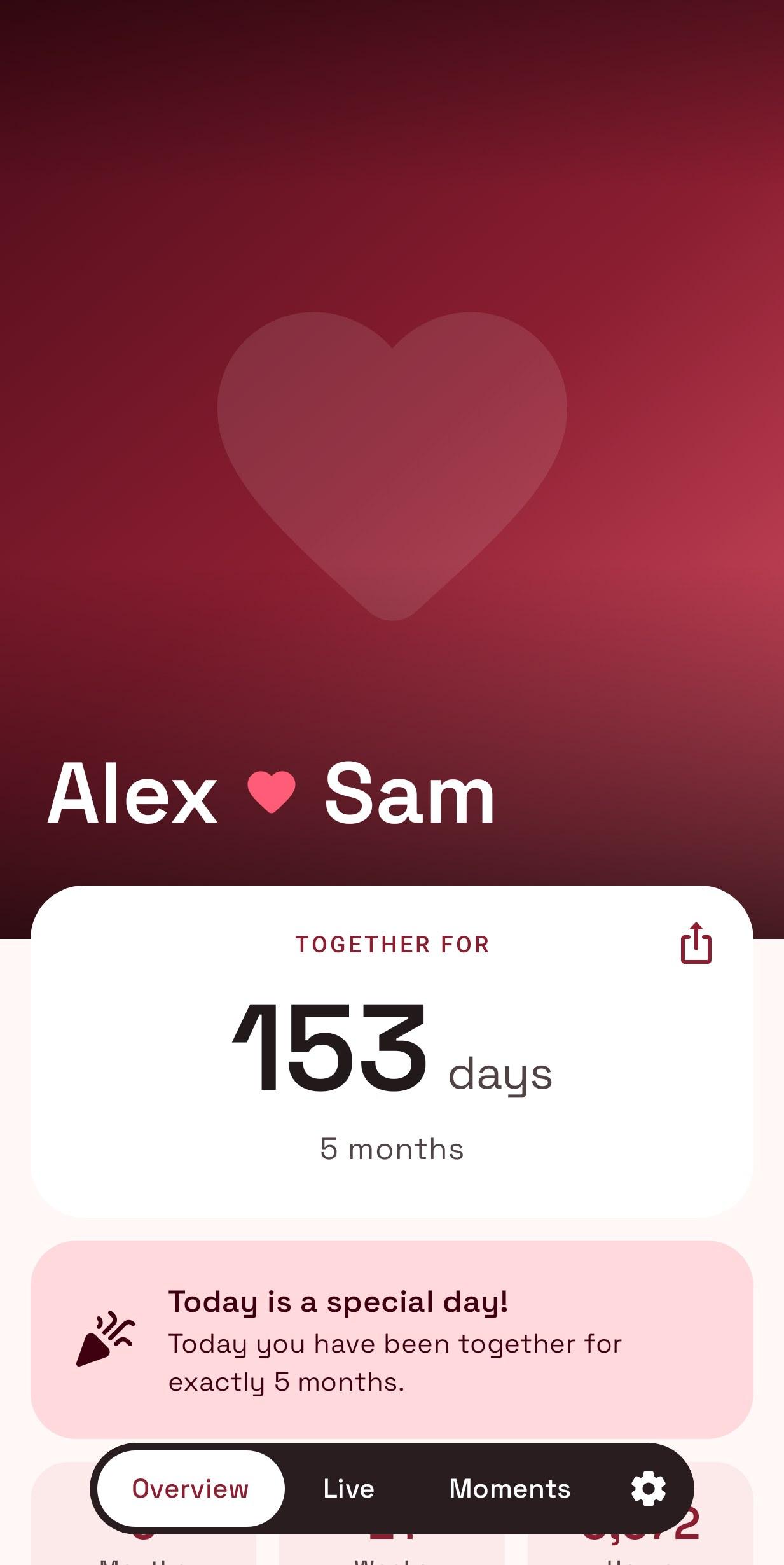 Screenshot of Since Us