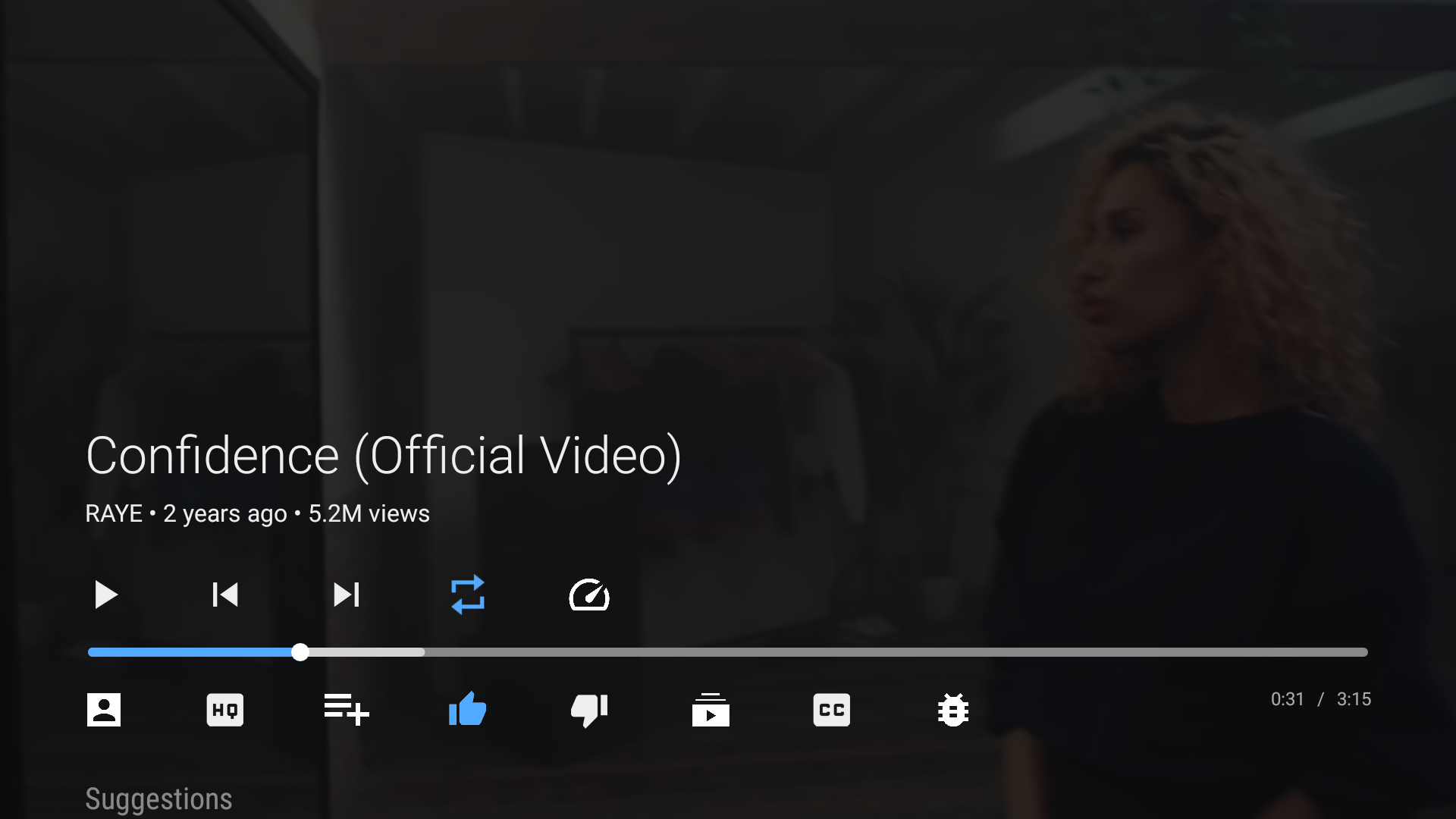 Screenshot of SmartTube F-Droid
