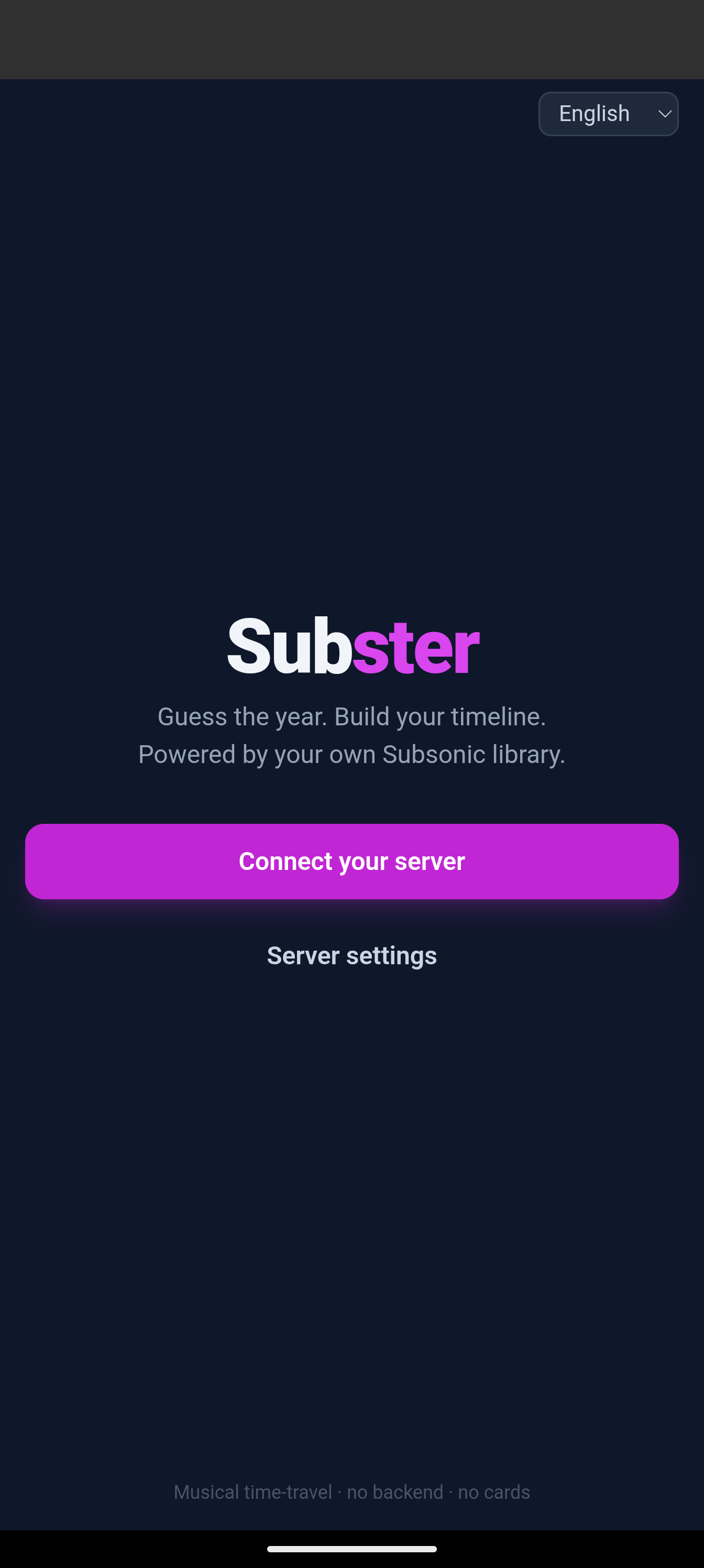 Screenshot of Subster