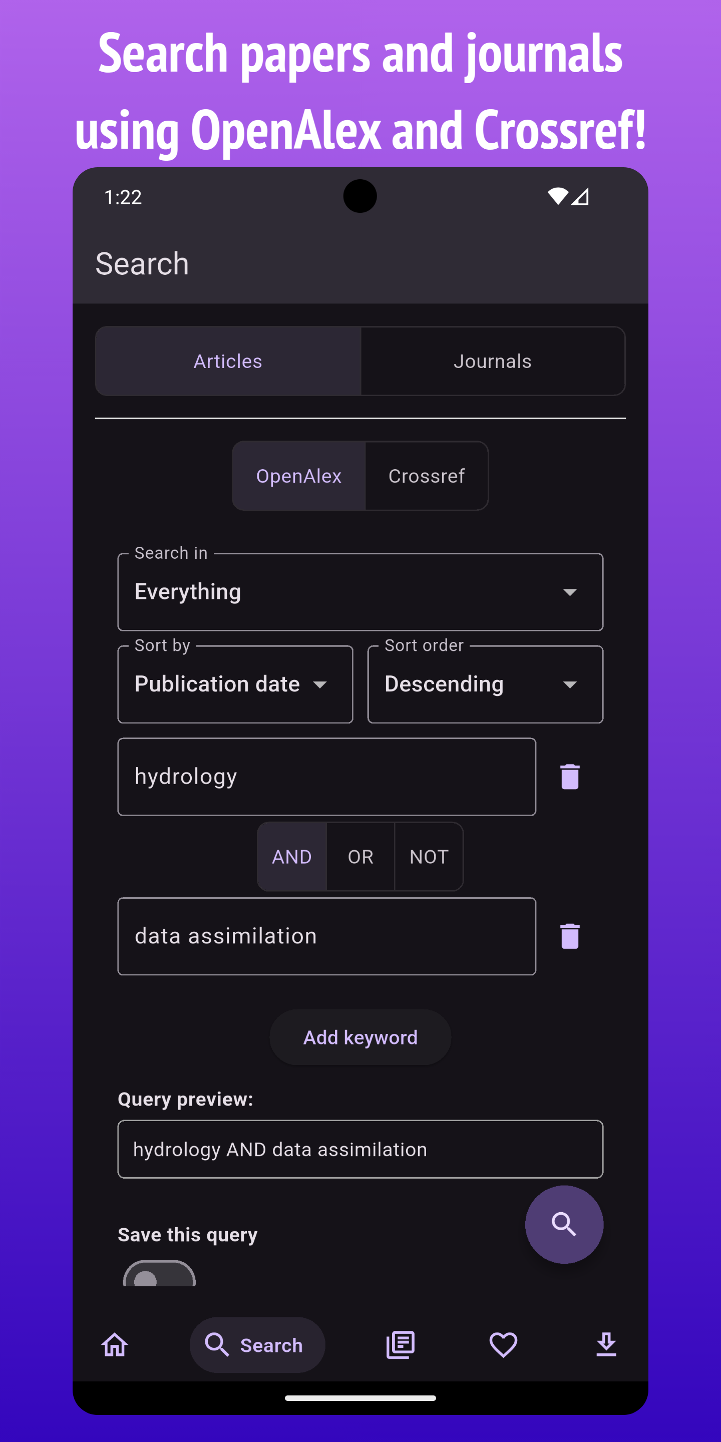 Screenshot of Wispar