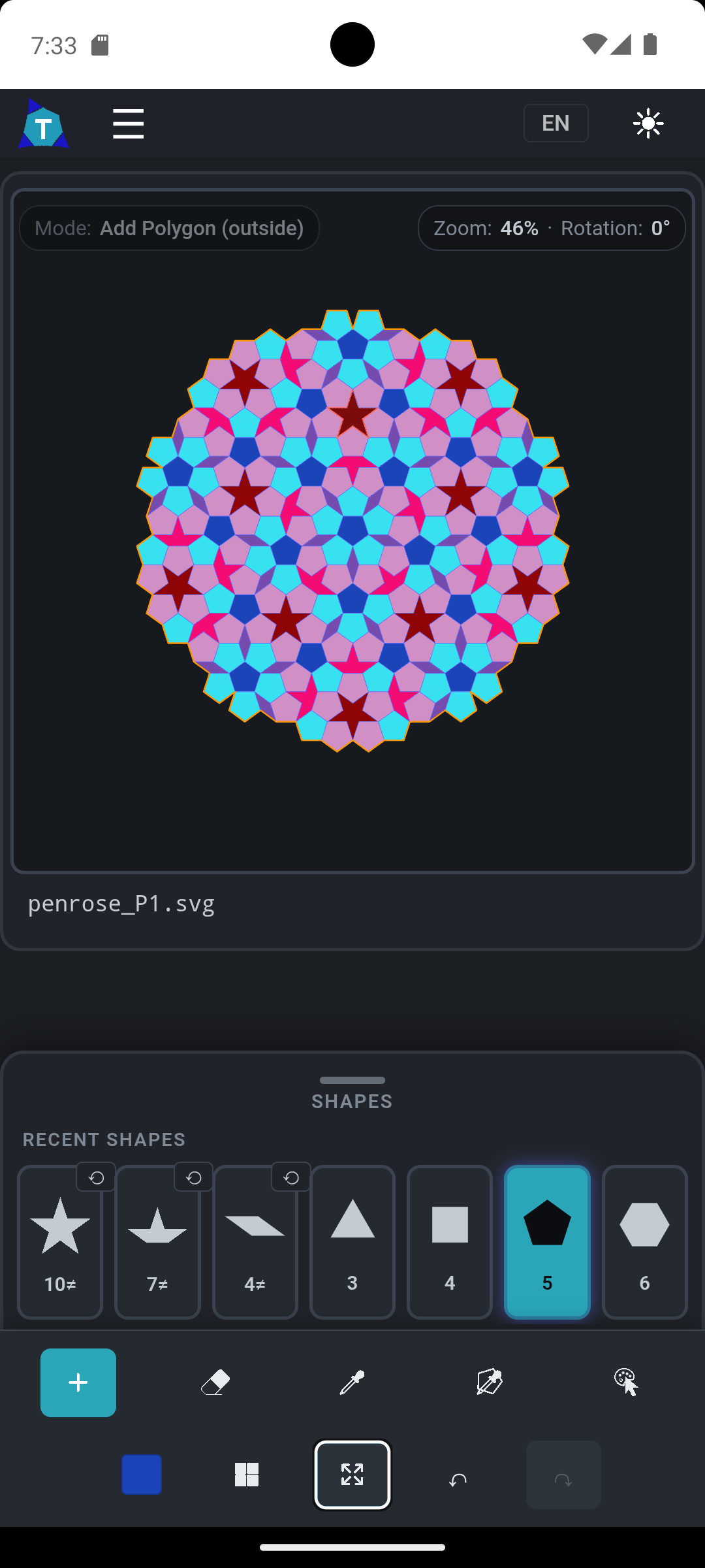 Screenshot of Tessella