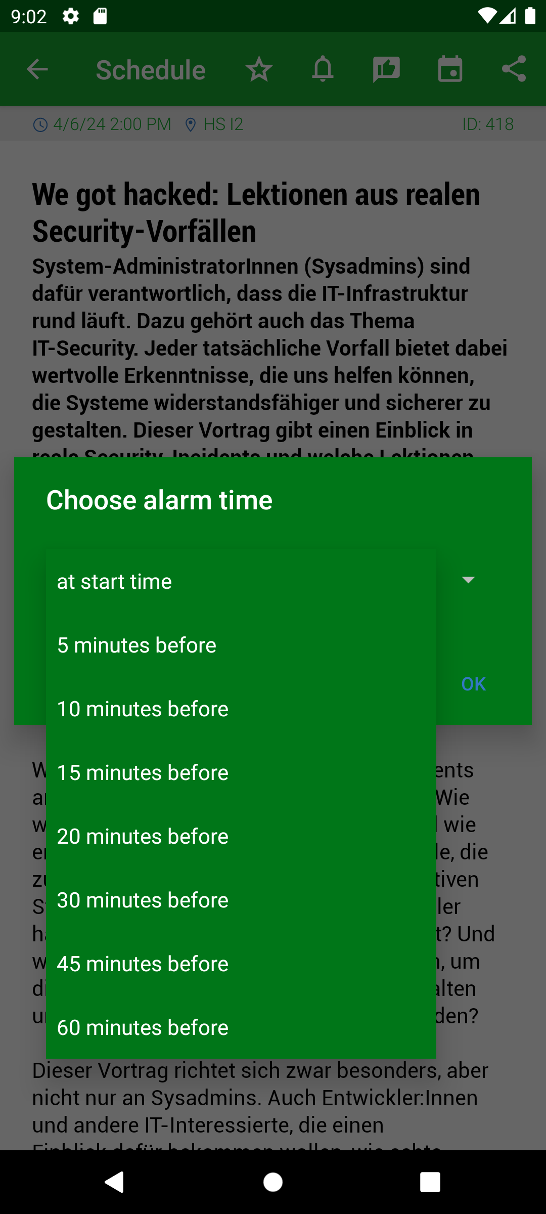 Screenshot of Grazer Linuxtage