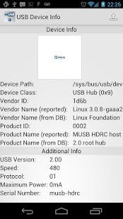 Screenshot of USB Device Info