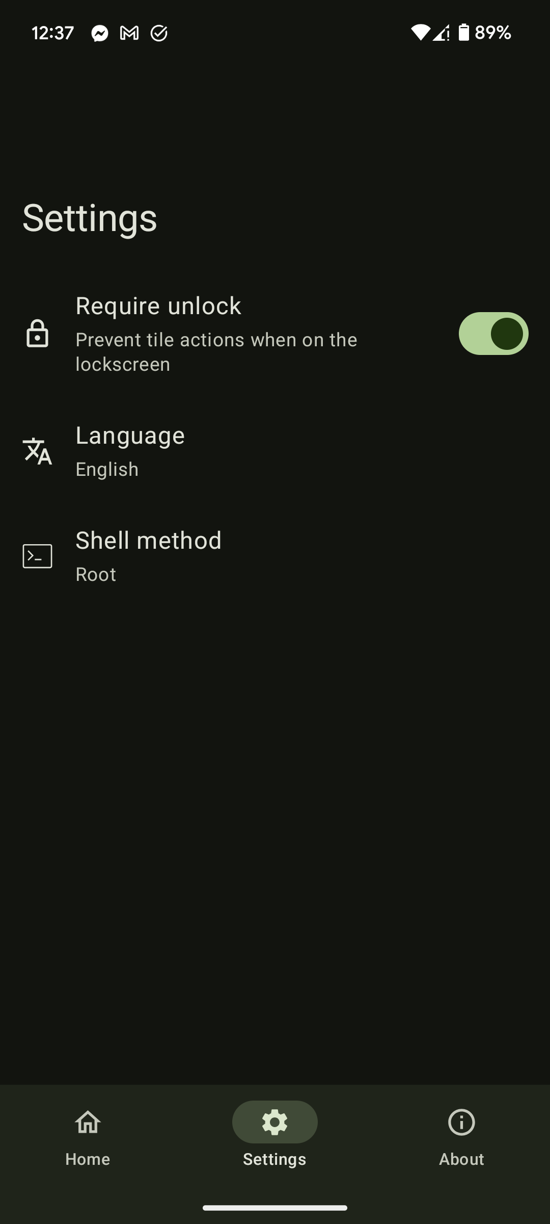 Screenshot of Better Internet Tiles