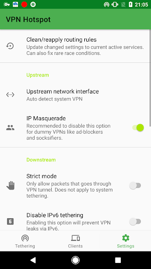 Screenshot of VPN Hotspot