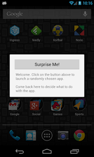 Screenshot of Random App