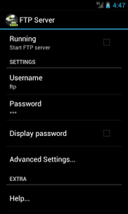 Screenshot of FTP Server (Free)