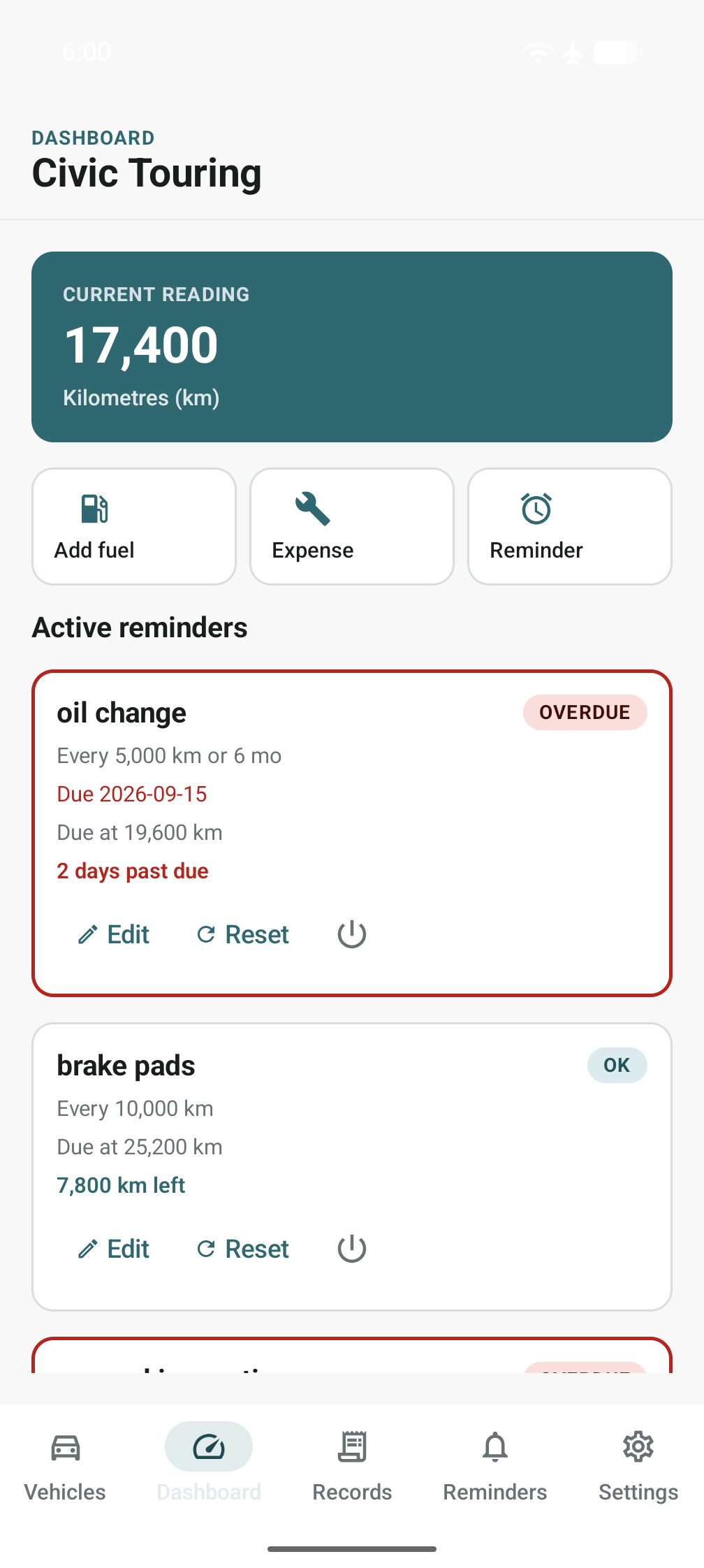 Screenshot of OpenOdo