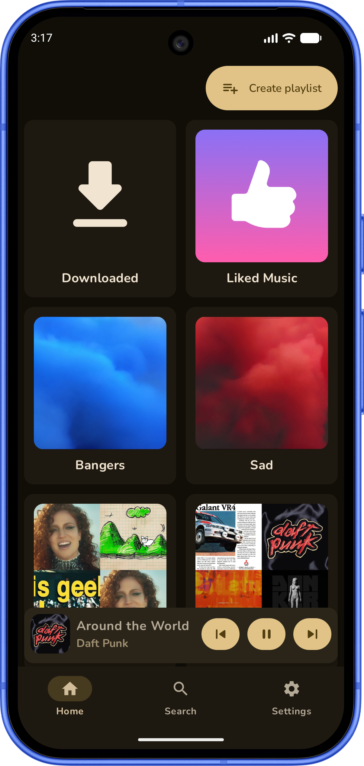 Screenshot of Umihi Music