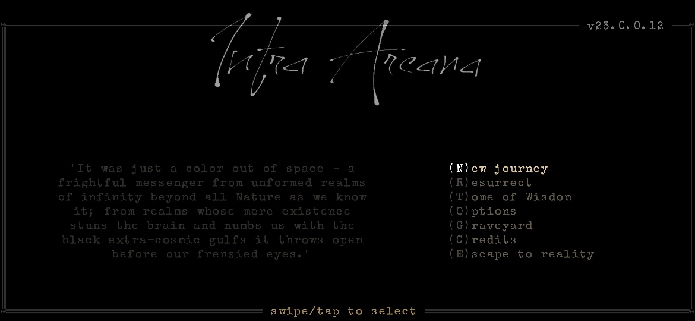 Screenshot of Infra Arcana