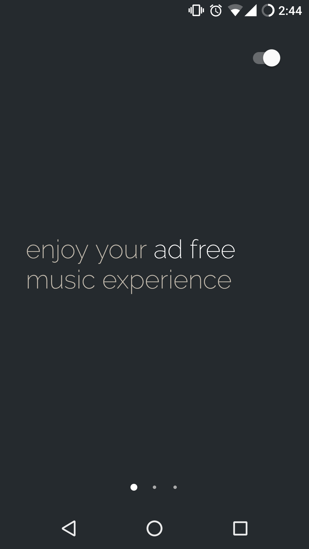 Screenshot of Ad-Free
