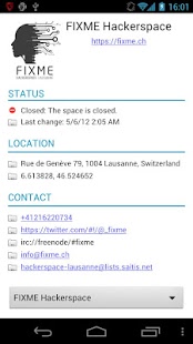 Screenshot of MyHackerspace