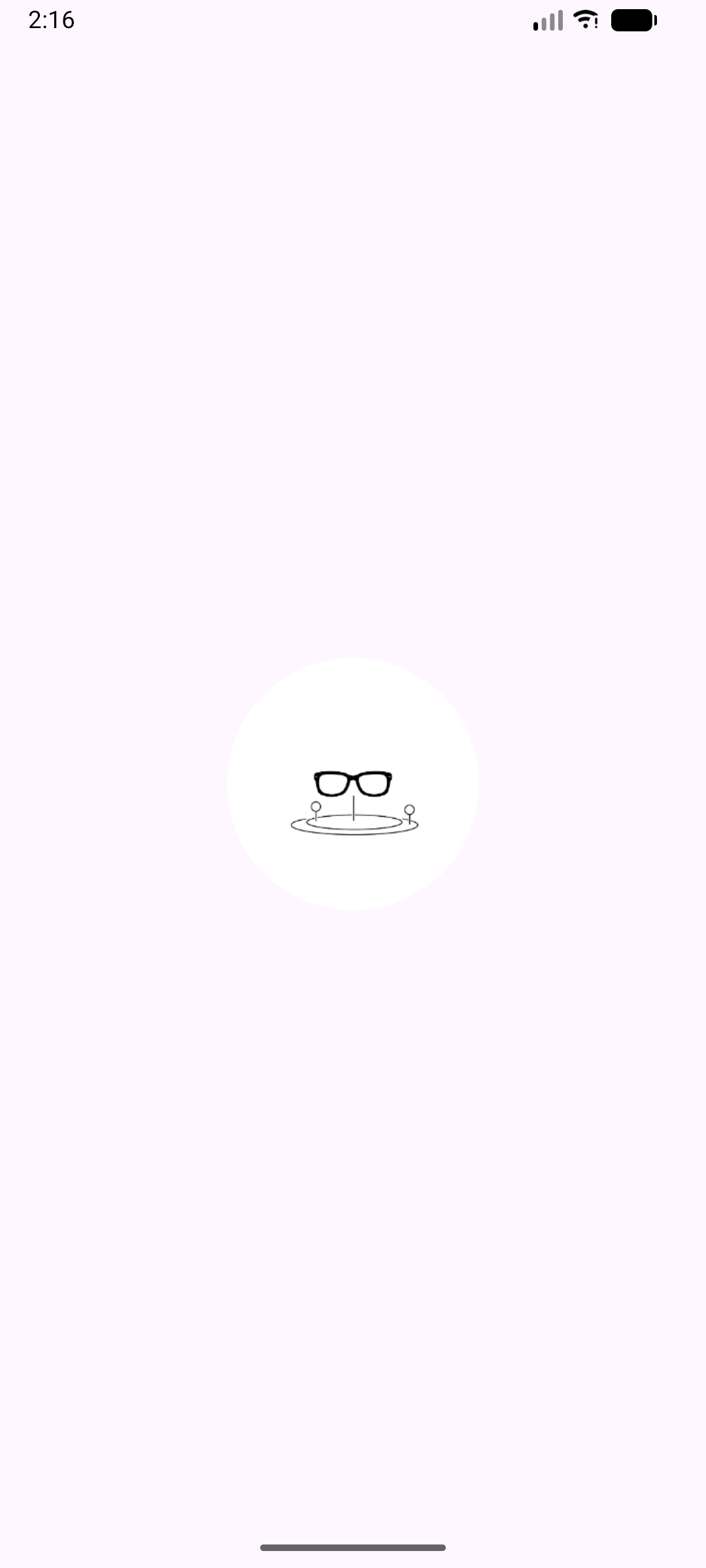 Screenshot of Nearby Glasses