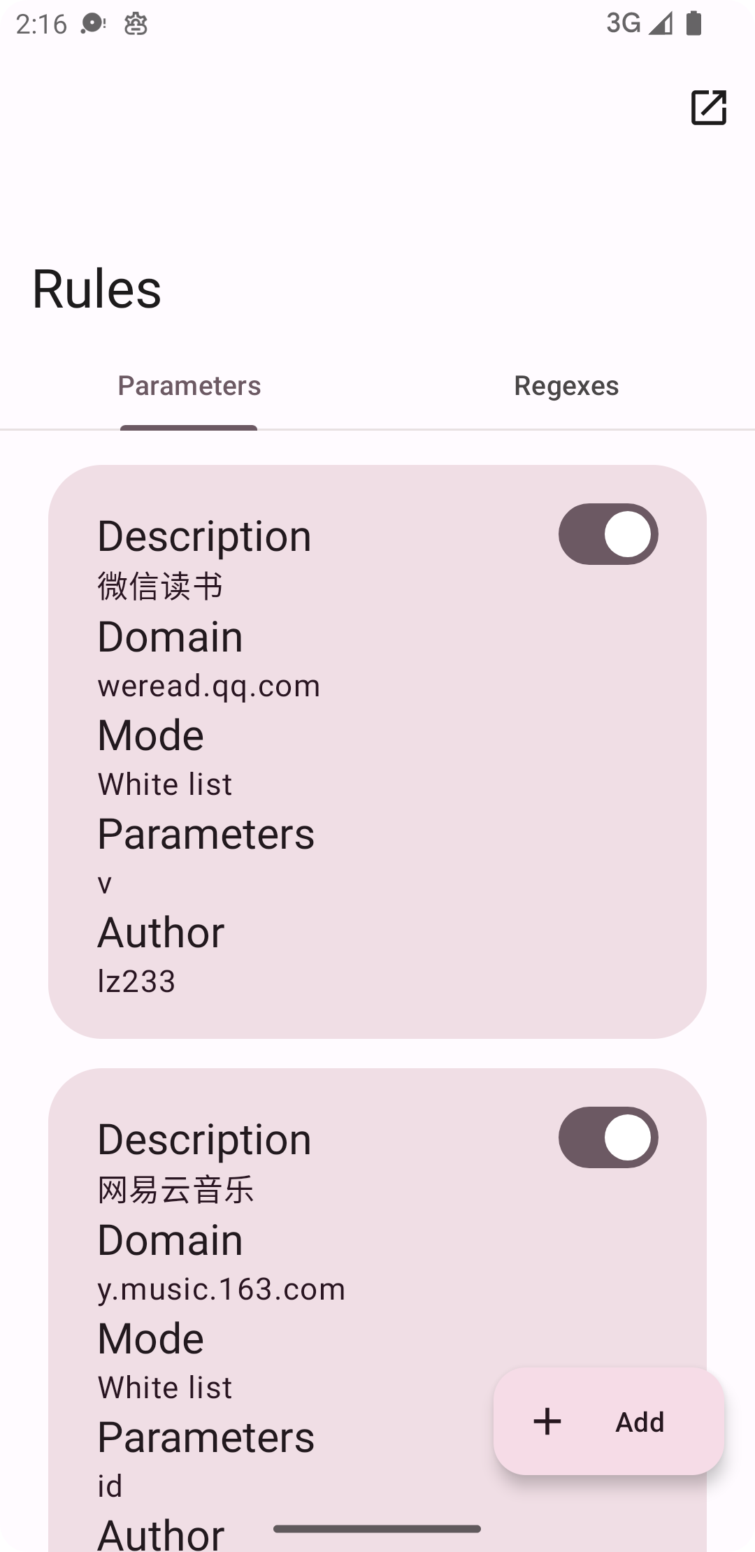Screenshot of Tarnhelm