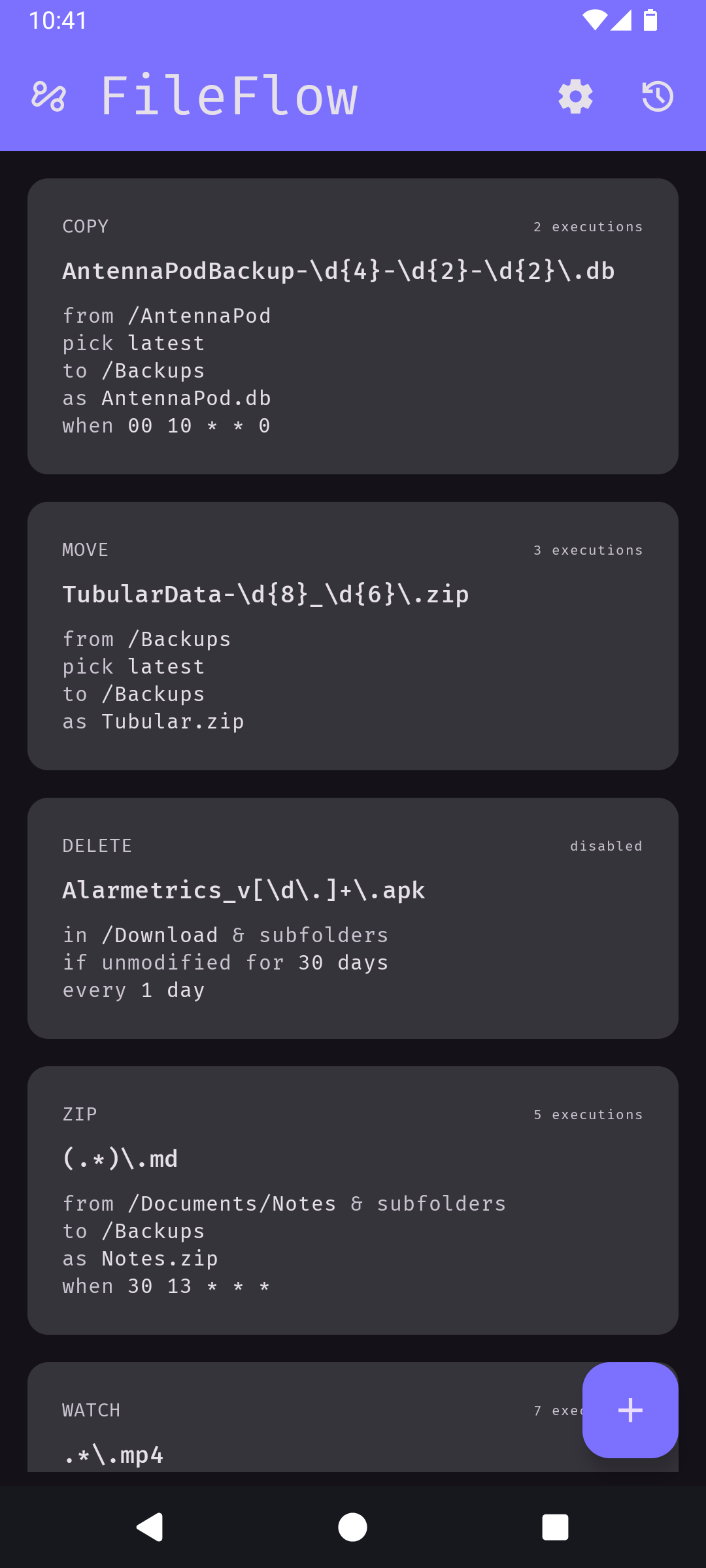 Screenshot of FileFlow