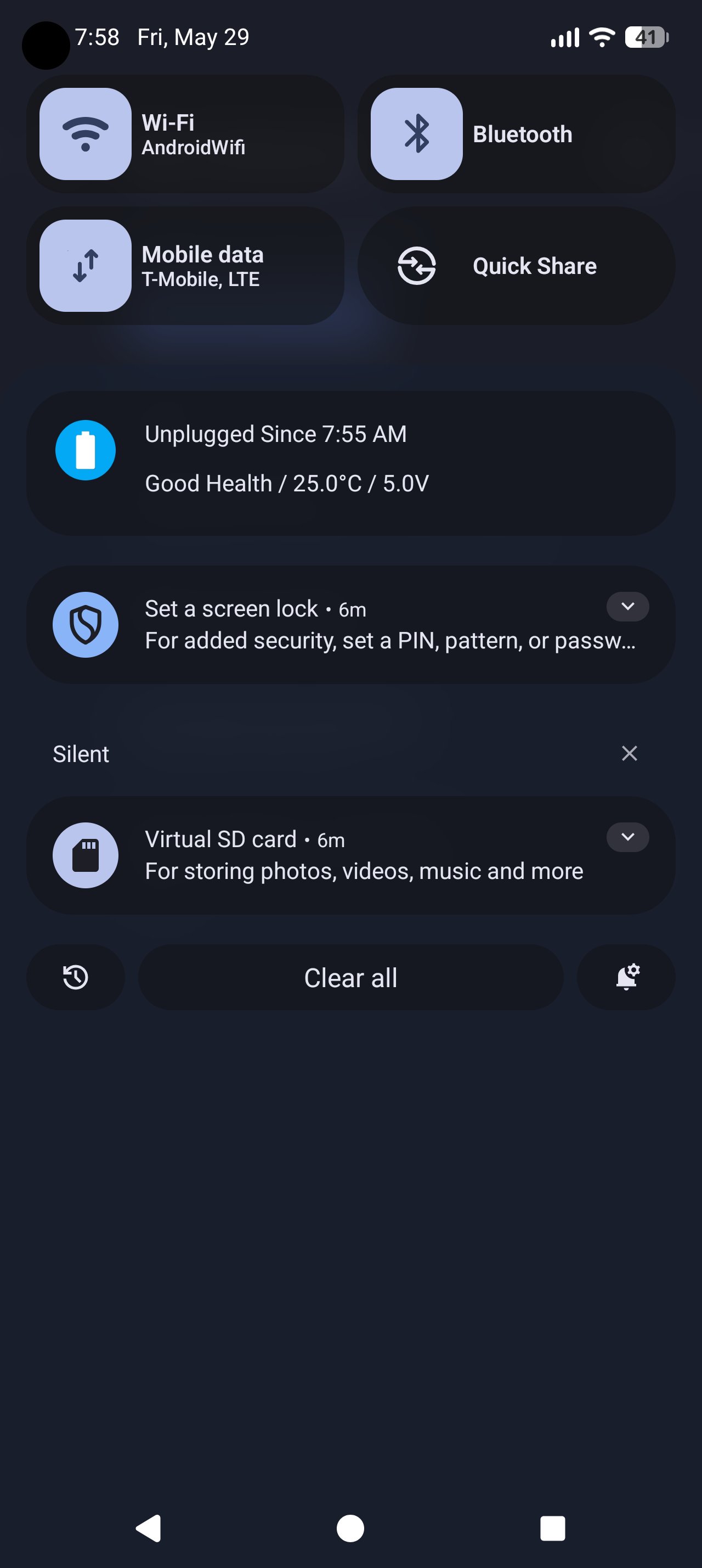 Screenshot of Battery Monitor