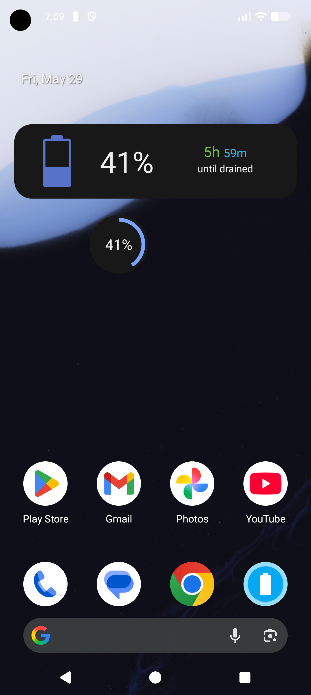 Screenshot of Battery Monitor