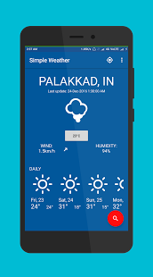Screenshot of Simple Weather