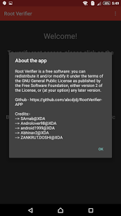 Screenshot of Root Verifier