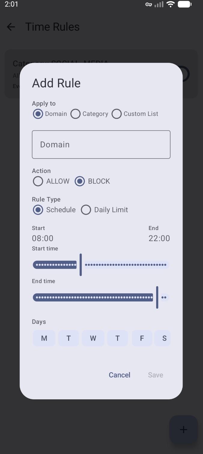Screenshot of Acutis Firewall