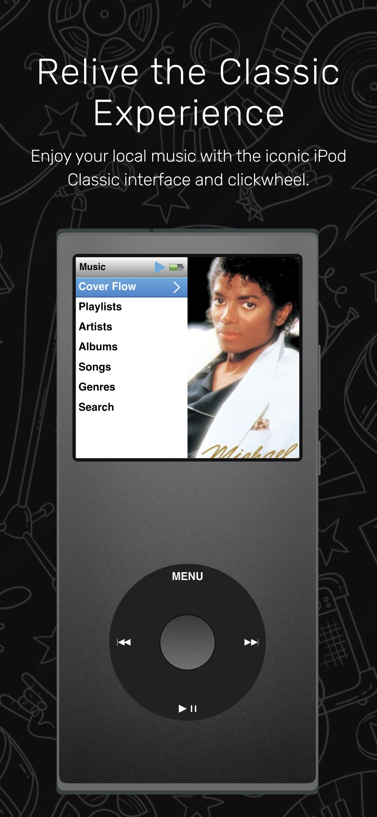 Screenshot of ClassiPod