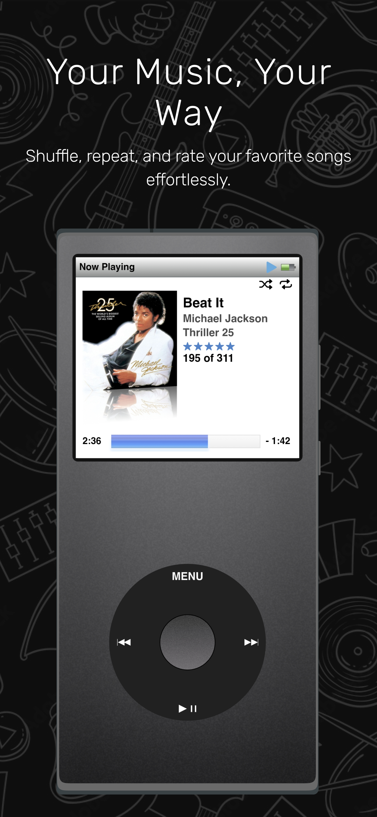 Screenshot of ClassiPod