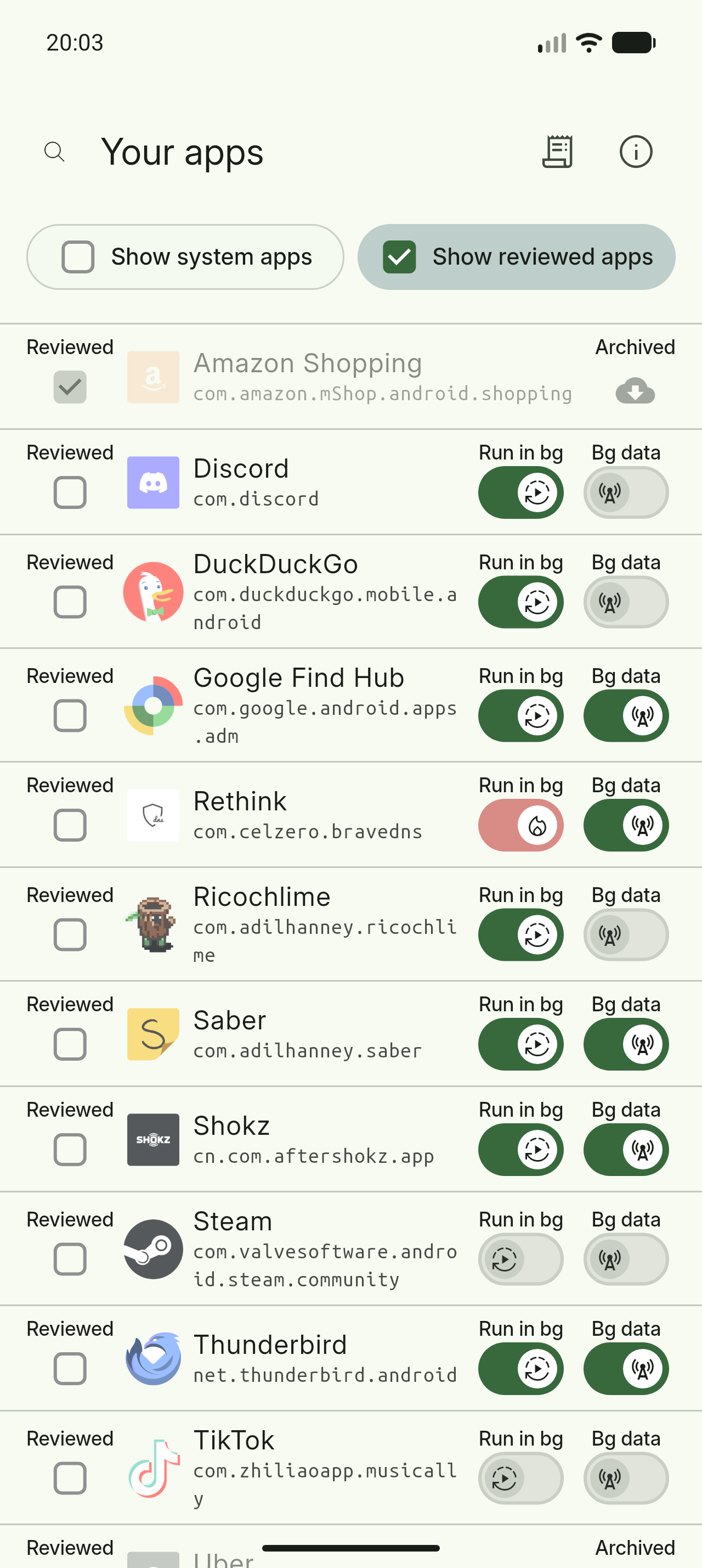 Screenshot of NoMoreBackground